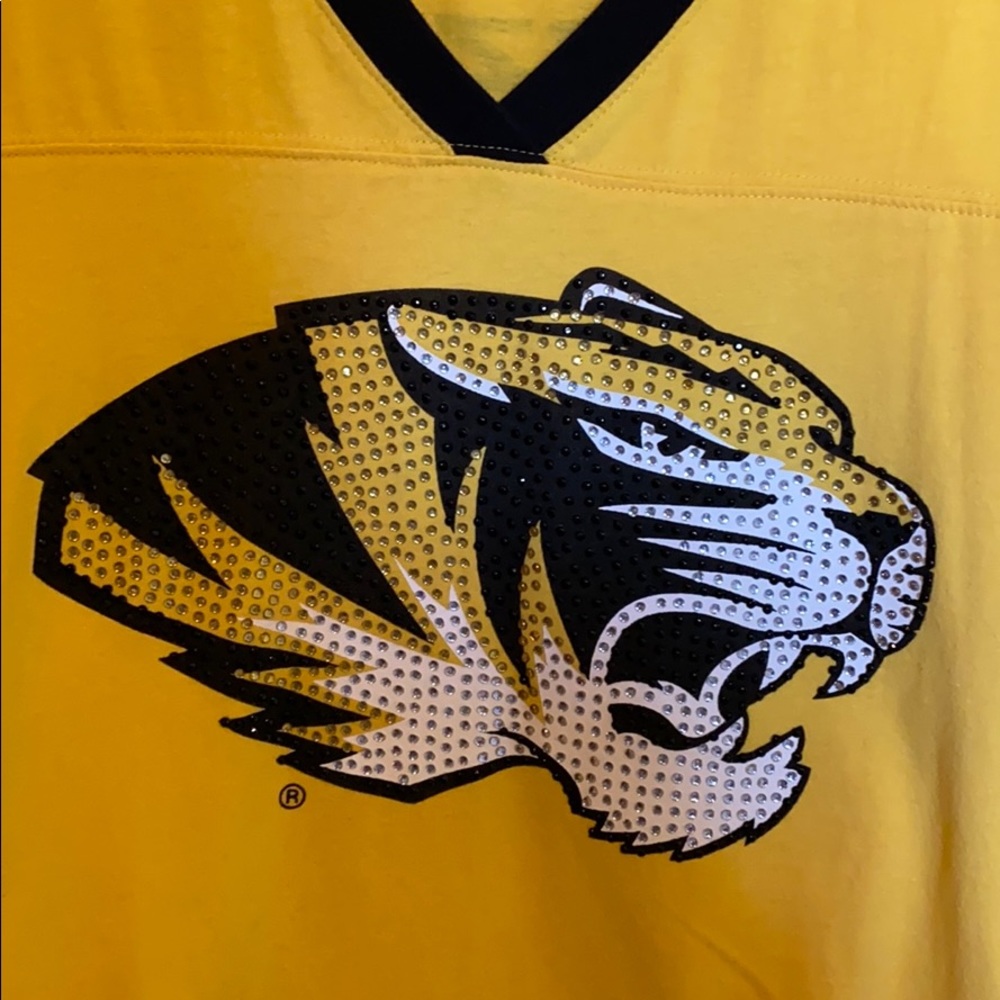 Mizzou Tigers T-shirt with Bling